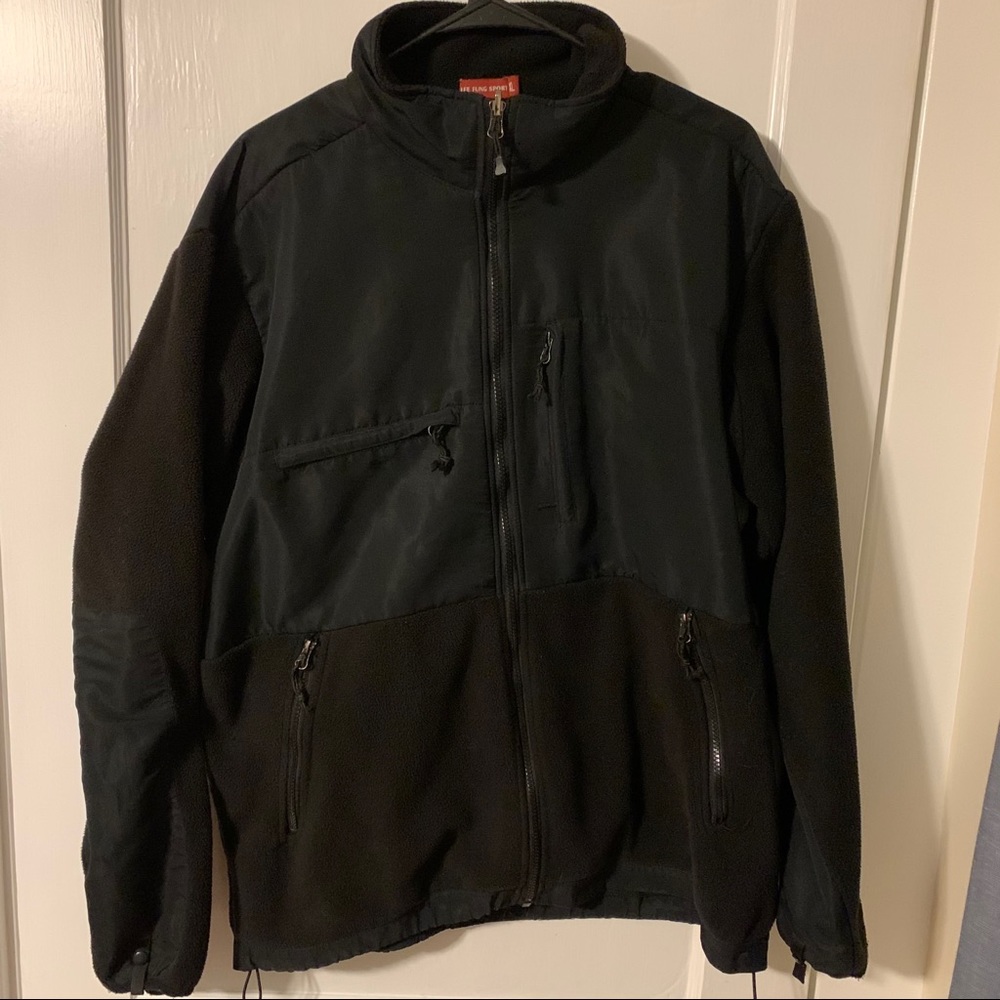 Men’s XL Black Fleece Jacket